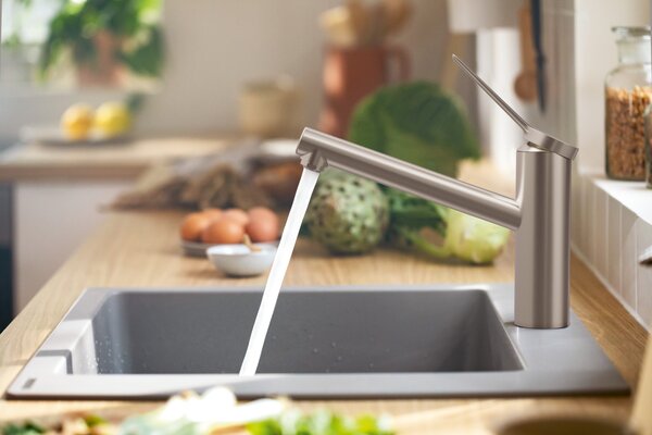 Hansgrohe Zesis M33 kuchyňská baterie stojící ušlechtilá ocel 74802800
