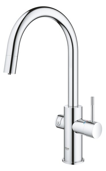 Grohe Blue kuchyňská baterie s filtrem stojící StarLight Chrome 31541000