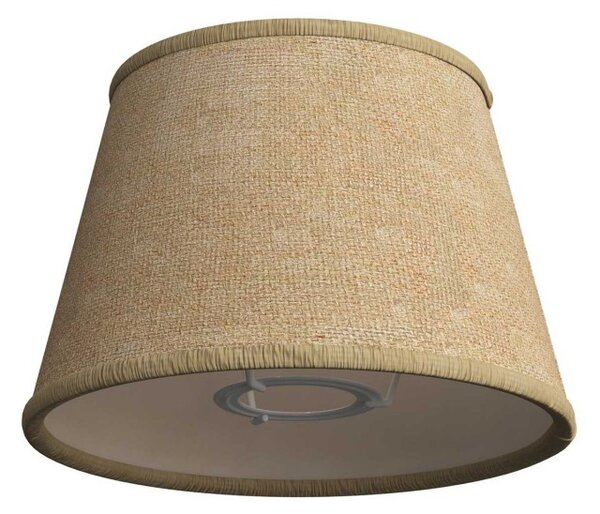 Creative cables Textilní stínidlo impero pro objímku E27 pro stolní nebo nástěnné lampy Barva komponentu: Přírodní juta