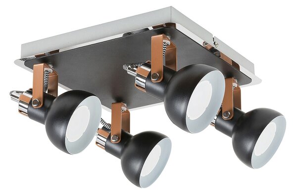 Rabalux bodové svítidlo Balzac GU10 4x MAX 35W matná černá 5612