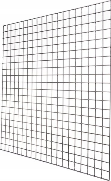 Plot z pletiva – plot z opletených drátů – ocelová mříž – rozměry 1000x1000 mm – velikost očka 50x50 mm – průměr drátu 3 mm – hmotnost 2,2 kg