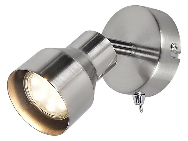 Rabalux bodové svítidlo Blake GU10 1x MAX 50W saténová chromová 3183