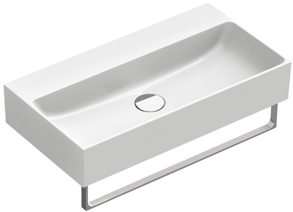 Catalano Verso umyvadlo 65x35 cm obdélníkový klasický-na pult bílá lesk 0220650001