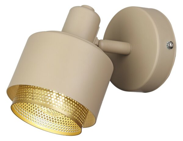 Rabalux bodové svítidlo Fedora E14 1x MAX 40W světle hnědá 3547