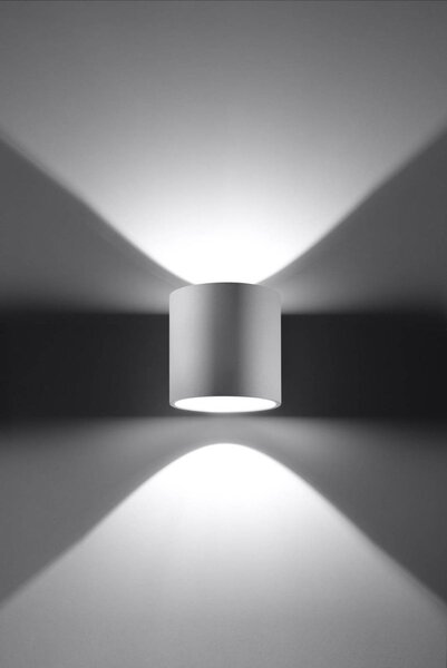 Sollux Lighting Orbis nástěnné svítidlo 1x40 W bílá SL.0050