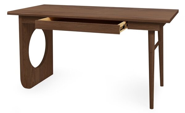 Hnědý psací stůl Woodman Bau