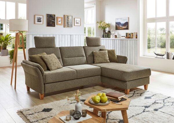 ROHOVÁ SEDAČKA, textil, zelená Sit & More - Sedací soupravy, Online Only