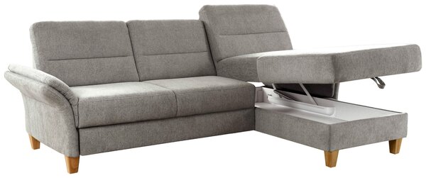 ROHOVÁ SEDAČKA, textil, šedavě hnědá Sit & More - Sedací soupravy, Online Only