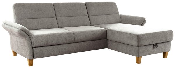 ROHOVÁ SEDAČKA, textil, šedavě hnědá Sit & More - Sedací soupravy, Online Only