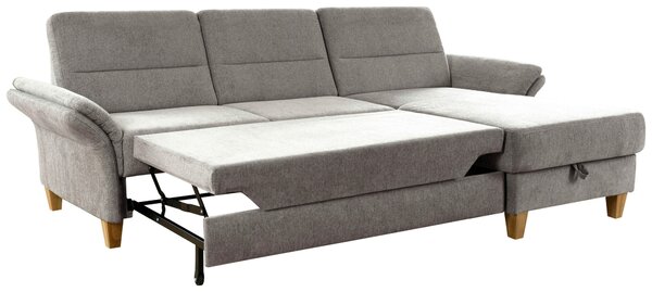 ROHOVÁ SEDAČKA, textil, šedavě hnědá Sit & More - Sedací soupravy, Online Only
