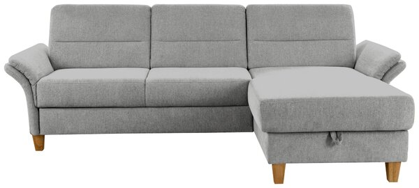 ROHOVÁ SEDAČKA, textil, světle šedá Sit & More - Sedací soupravy, Online Only