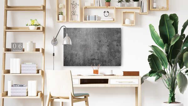 ALLboards METAL MB64_00004 kovový obraz beton 60 x 40 cm