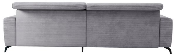ROHOVÁ SEDAČKA, textil, světle šedá Sit & More - Sedací soupravy, Online Only