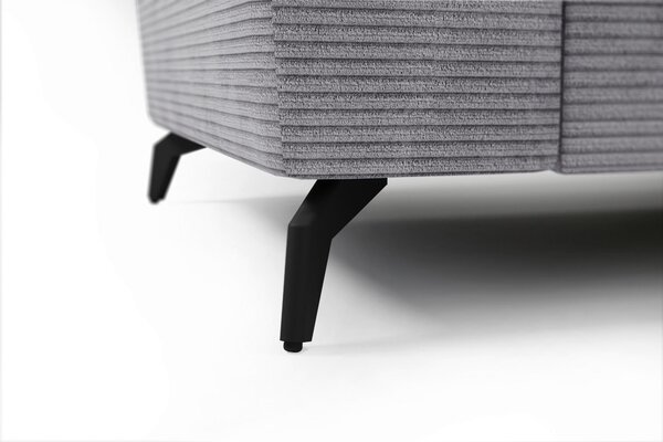 ROHOVÁ SEDAČKA, textil, světle šedá Sit & More - Sedací soupravy, Online Only