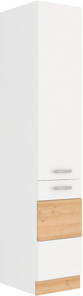 Kuchyňská skříňka INOTIC, potravinová 40cm - buk Iconic / bílá