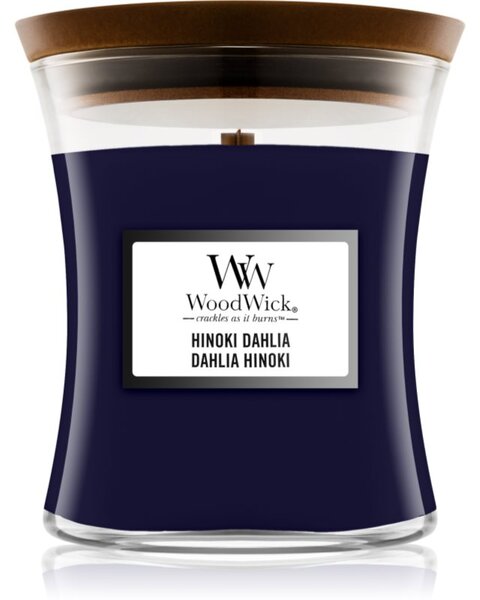 Woodwick Hinoki Dahlia vonná svíčka 275 g