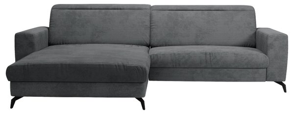 ROHOVÁ SEDAČKA, textil, šedá Sit & More - Sedací soupravy, Online Only