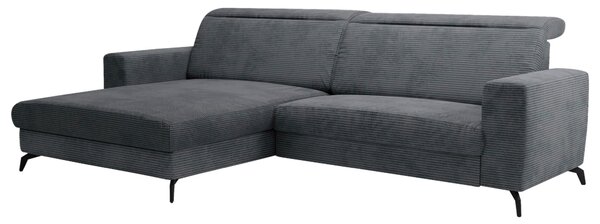 ROHOVÁ SEDAČKA, textil, šedá Sit & More - Sedací soupravy, Online Only