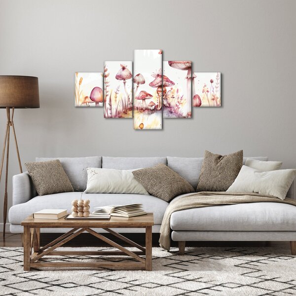 Obraz - Růžová víla (125x70 cm)