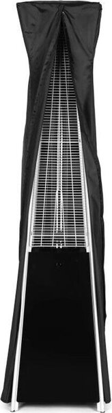 MultiGarden BFH-A-PC Terasový plynový ohřívač se skleněným krytem, 13 kW, černý