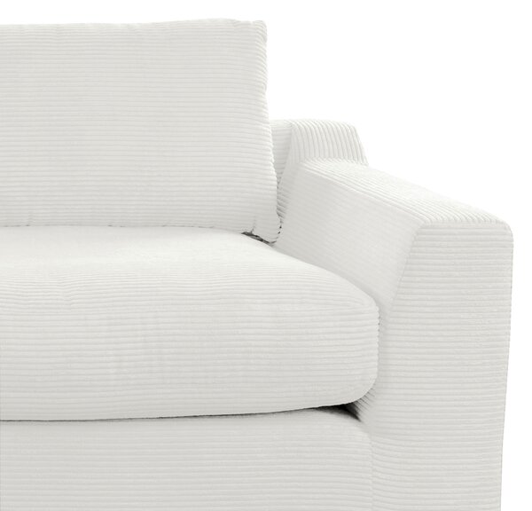 POHOVKA BIG SOFA, textil, bílá Sit & More - Pohovky, Online Only