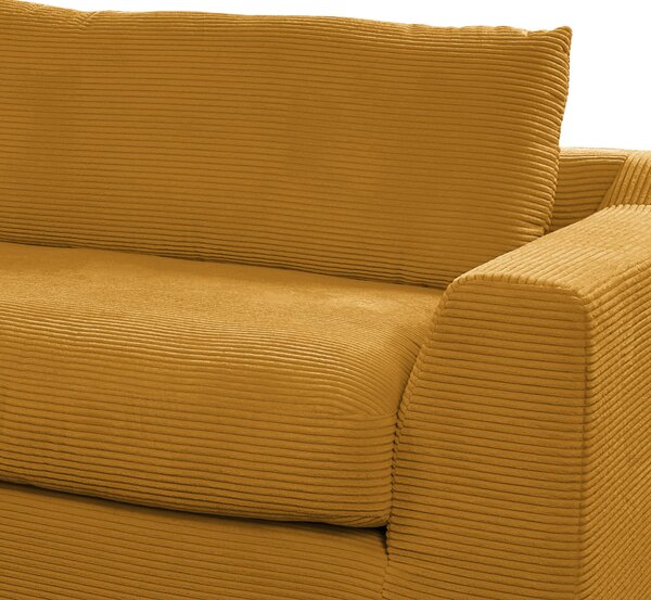 POHOVKA BIG SOFA, textil, hořčicově žlutá Sit & More - Pohovky, Online Only