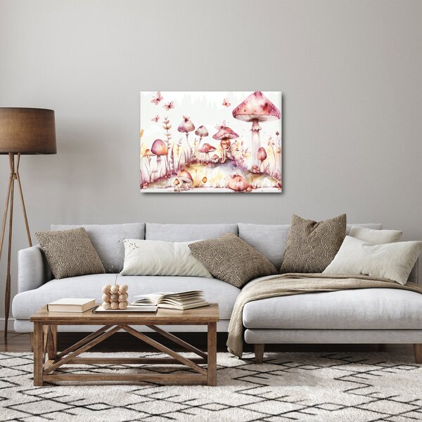 Obraz - Růžová víla (70x50 cm)