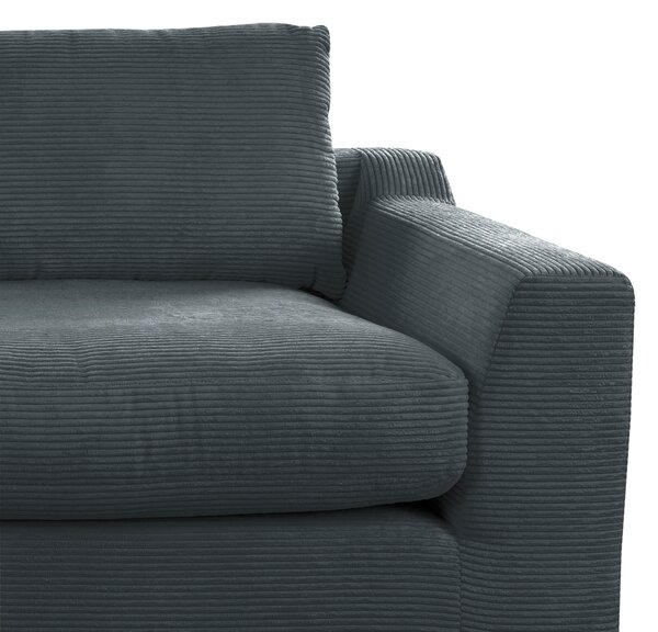 POHOVKA BIG SOFA, textil, černá Sit & More - Pohovky, Online Only