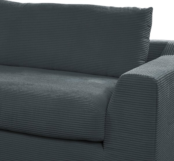POHOVKA BIG SOFA, textil, černá Sit & More - Pohovky, Online Only
