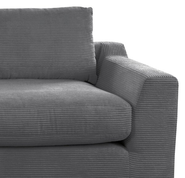 POHOVKA BIG SOFA, textil, šedá Sit & More - Pohovky, Online Only