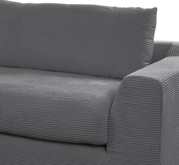 POHOVKA BIG SOFA, textil, šedá Sit & More - Pohovky, Online Only