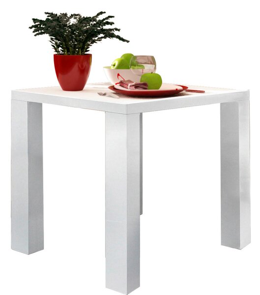 JÍDELNÍ STŮL, bílá, 80/80/75 cm MID.YOU - Jídelní stoly, Online Only