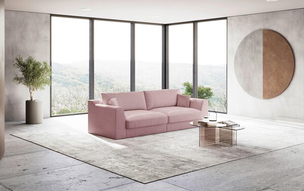 POHOVKA BIG SOFA, textil, růžová Sit & More - Pohovky, Online Only