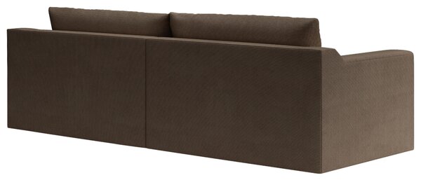 POHOVKA BIG SOFA, textil, tmavě hnědá Sit & More - Pohovky, Online Only