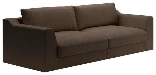 POHOVKA BIG SOFA, textil, tmavě hnědá Sit & More - Pohovky, Online Only