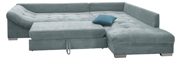 ROHOVÁ SEDAČKA, textil, světle modrá P & B - Sedací soupravy, Online Only