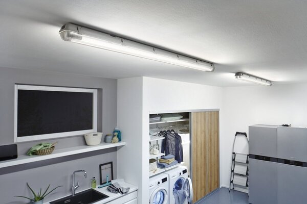 LED vlhkuodolné svítidlo 2x15W, 1200mm Studená Bílá