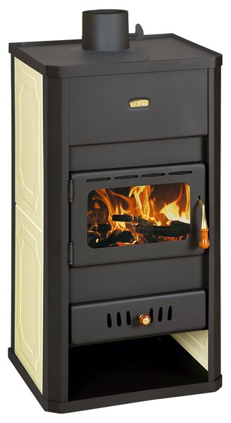 Krbová kamna PRITY S3 W13 s vodním výměníkem Kamna pro ústřední topení - 15 Kw