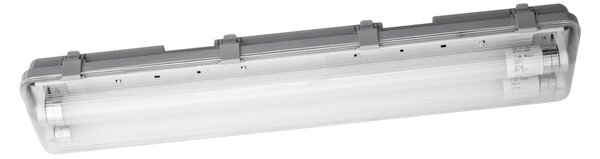 LED vlhkuodolné svítidlo 2x7W, 600mm Studená Bílá