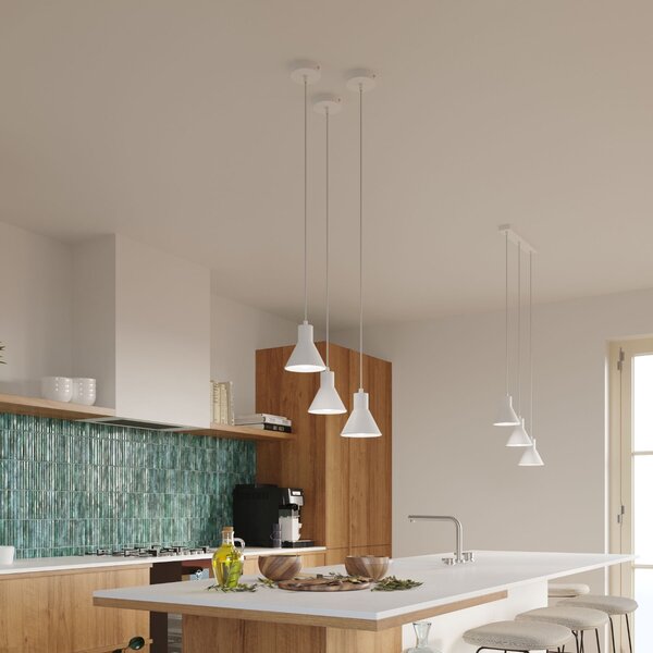 Sollux Lighting Závěsné svítidlo TALEJA 1 bílé [E27]