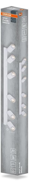 Bílá Bodovka PULSE 6xGU10 900 mm