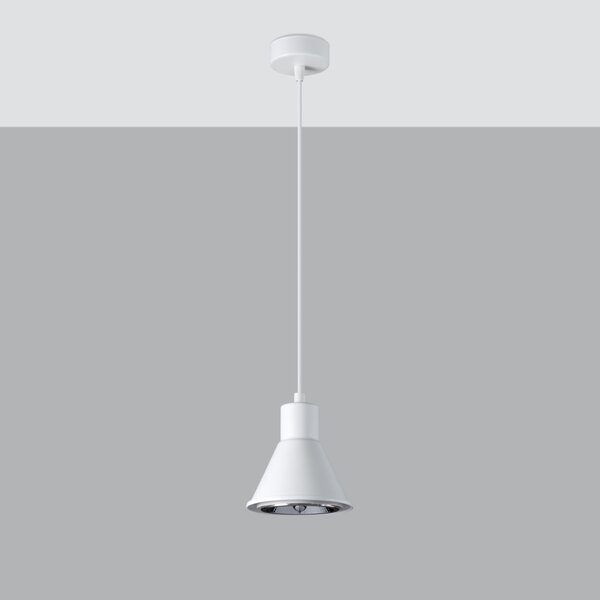 Sollux Lighting Závěsné svítidlo TALEJA 1 bílé [ES111]