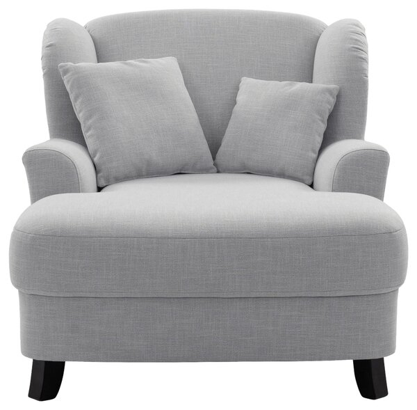 XXL KŘESLO, textil, kompozitní dřevo, barvy stříbra Sit & More - Online Only křesla & taburety, Online Only