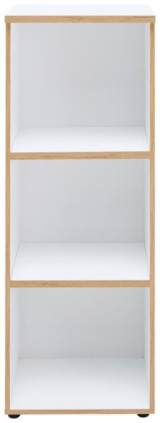 REGÁL NA DOKUMENTY, bílá, dub artisan, 45/122/38 cm MID.YOU - Online Only kancelářský nábytek, Online Only