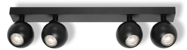 Černá Bodovka SPHERAL 4xGU10 500 mm