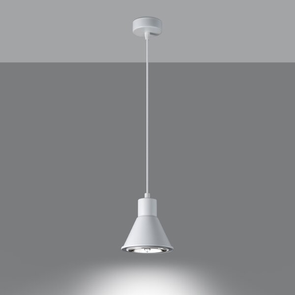 Sollux Lighting Závěsné svítidlo TALEJA 1 bílé [ES111]