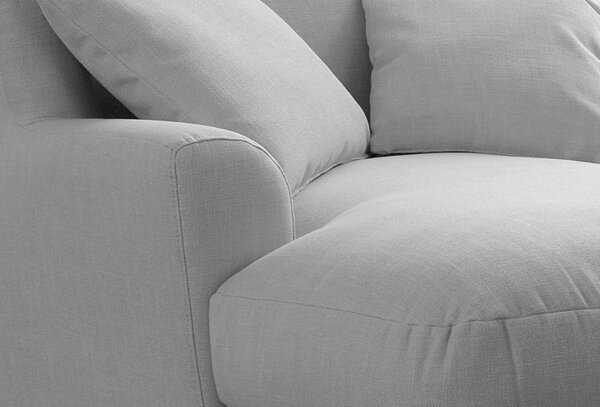 XXL KŘESLO, textil, kompozitní dřevo, barvy stříbra Sit & More - Online Only křesla & taburety, Online Only