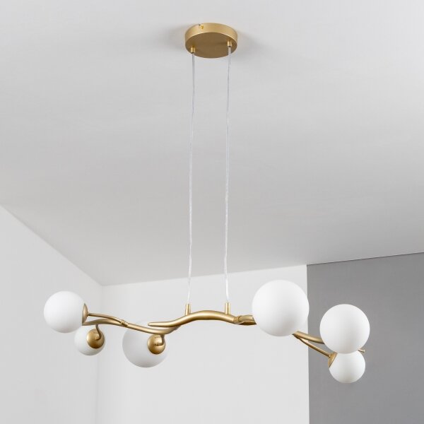 Brilagi - LED Lustr na lanku MISTEL 6xG9/3W/230V zlatá/bílá