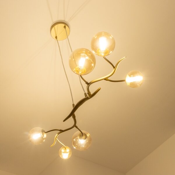Brilagi - LED Lustr na lanku MISTEL 6xG9/3W/230V zlatá