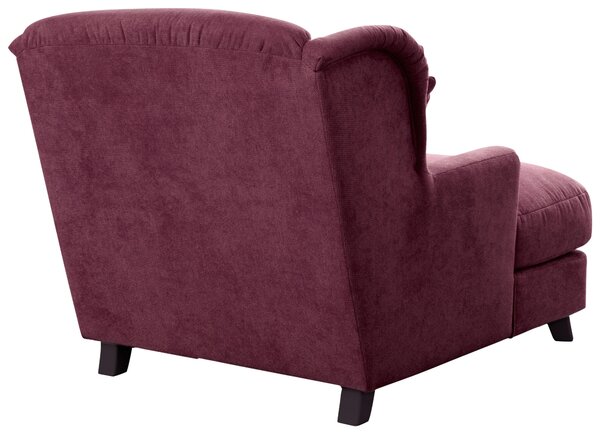 XXL KŘESLO, textil, kompozitní dřevo, tmavě červená Sit & More - Online Only křesla & taburety, Online Only